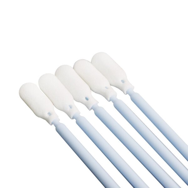 ESD Long Handle Cleaning Swabs Cleanroom Foam Swab - 图片 3