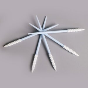 Ridged surface Cleanroom Foam Swab
