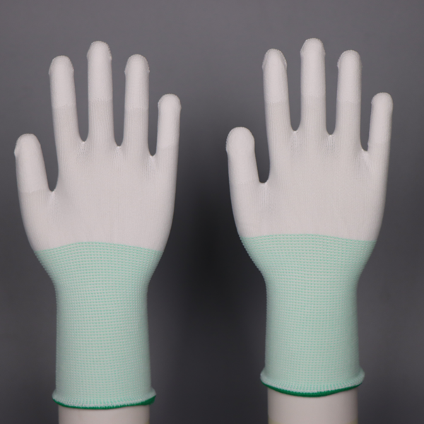 Fingerless / Palm-coated / Finger-coated Knit Work Gloves - 图片 2