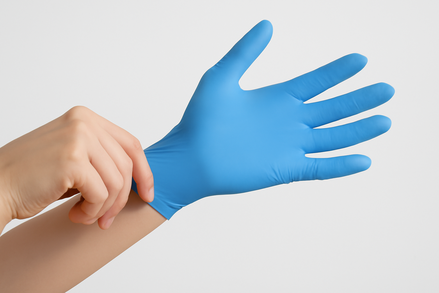 cleanroom-grade nitrile gloves