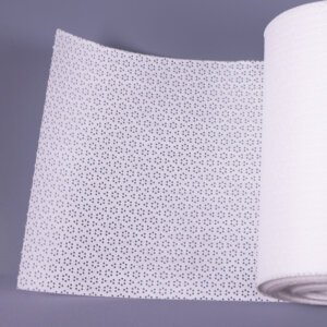 dot embossed wiper roll